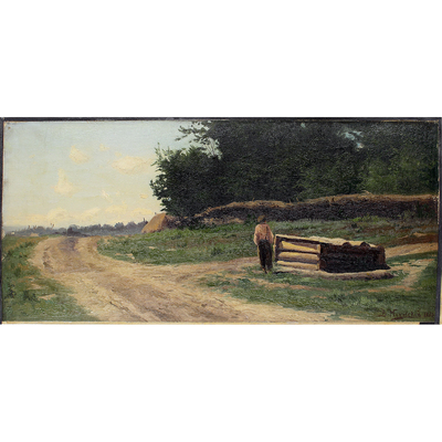 Маковский Владимир Егорович. За яблоками 